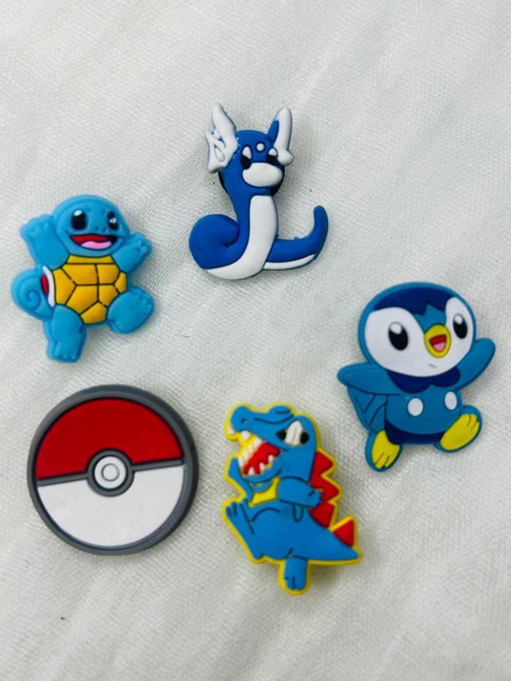 Pokemon Croc Charms, Jibbitz - Set #79